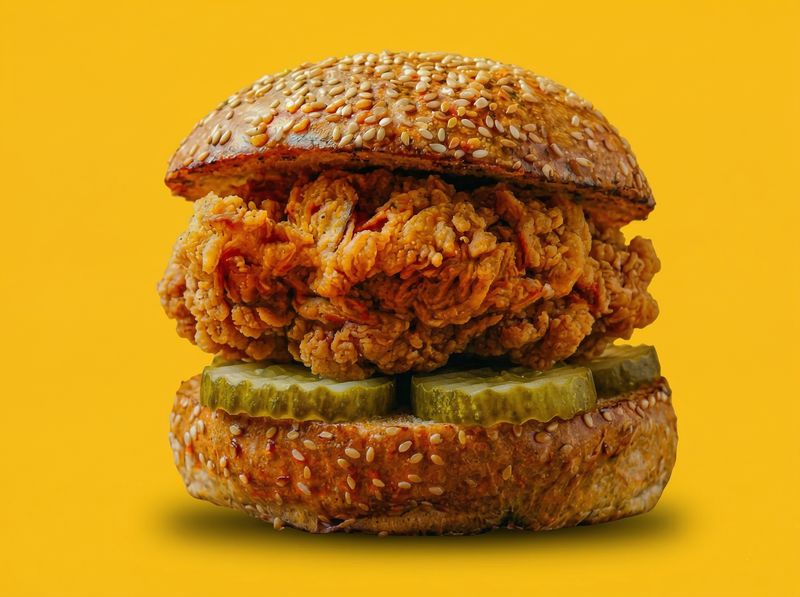 치킨버거 세트